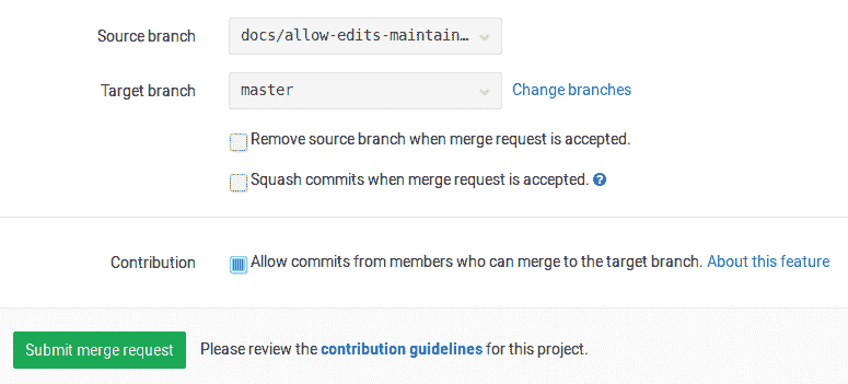 Enable contribution