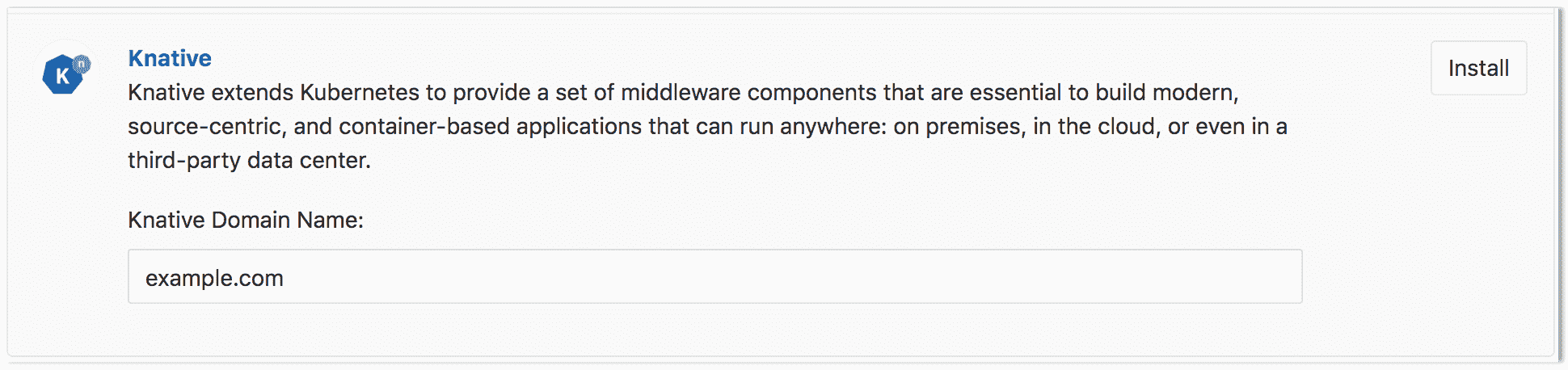 install-knative